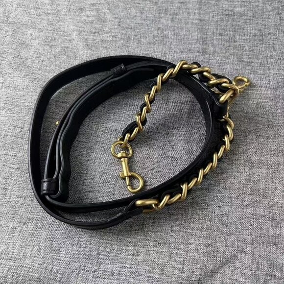 NEW Tory Burch FLEMING SOFT BUCKET BAG In Black - Picture 5 of 13